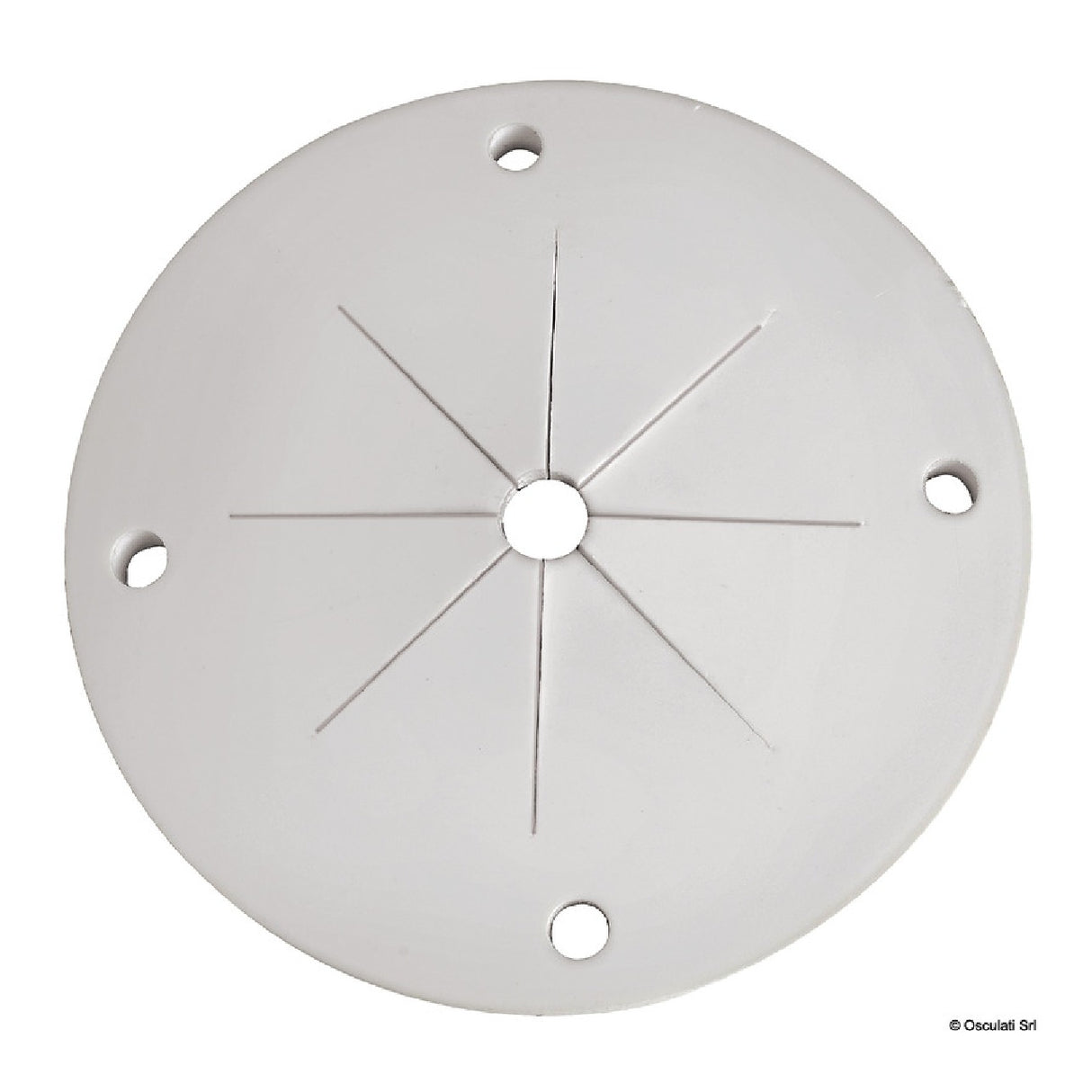 Osculati Supporto in gomma Ricettacolo portacanne passa cavo 41.668.00