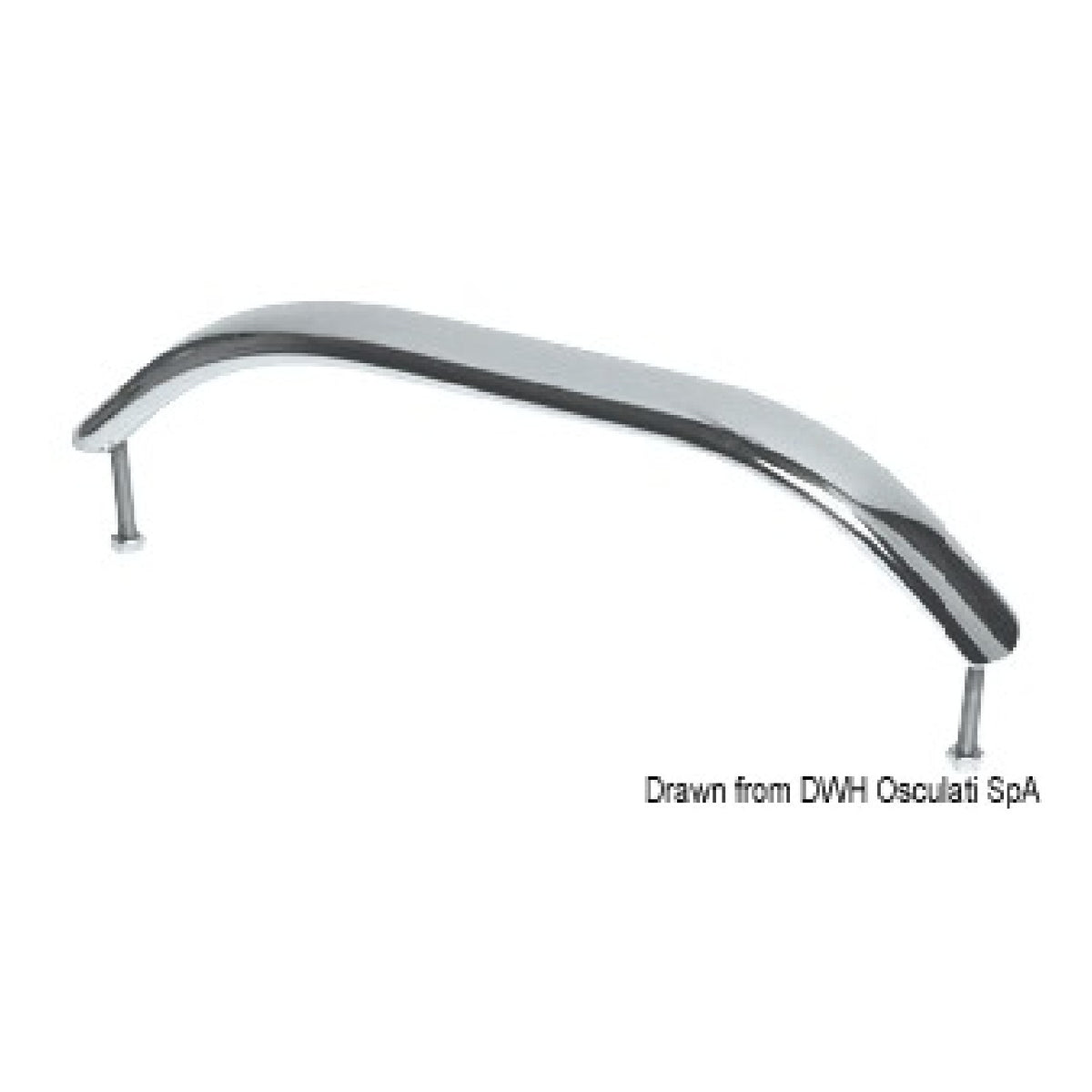 Osculati Maniglione corrimano in inox 13/20 mm 41.907.12