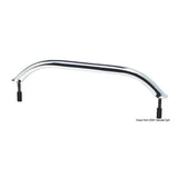 Pasamanos Osculati en tubo ovalado de acero inoxidable h 58 mm 2/3 montantes 41.910.09