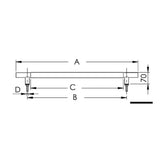 Osculati Maniglione corrimano Deluxe 41.912.15