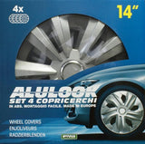 Cora Satz mit 4 14'' Alulook Terra Radkappen