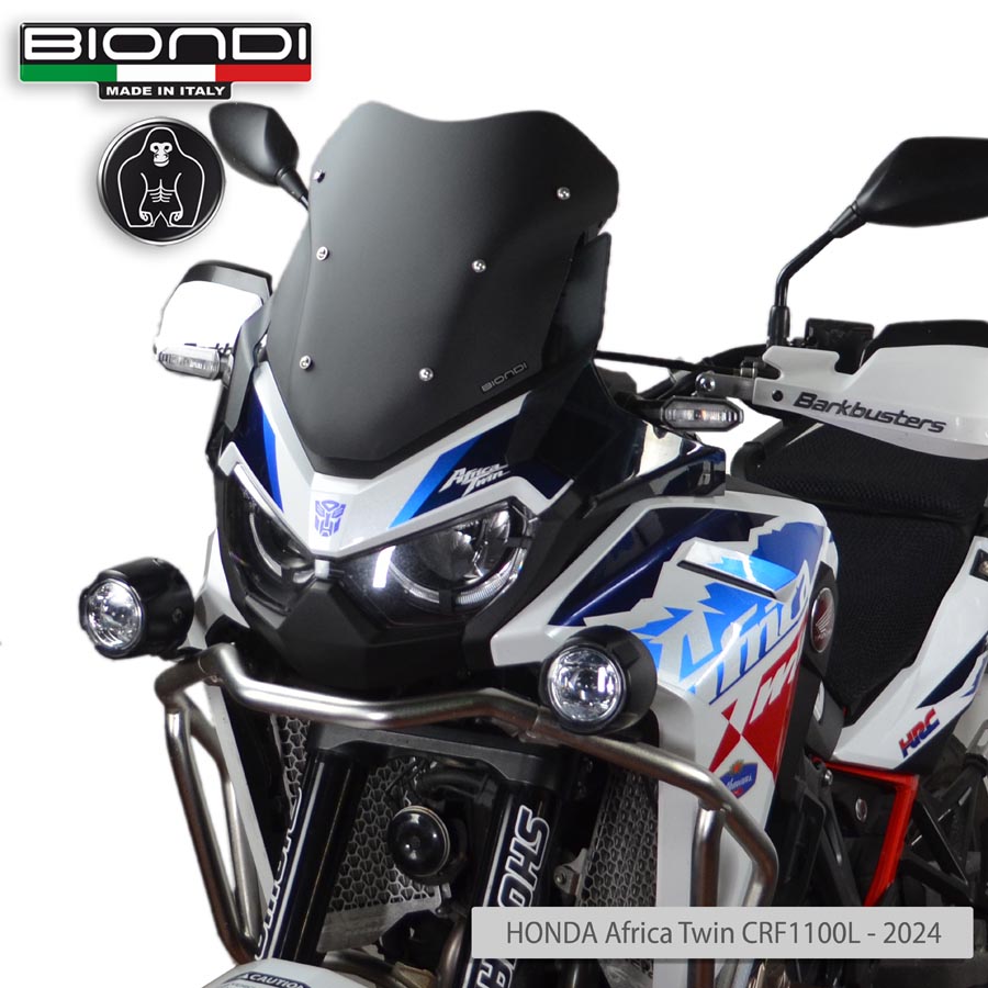 Biondi Cupolino Sport Nero Satinato Honda Africa Twin CRF1100L 2024