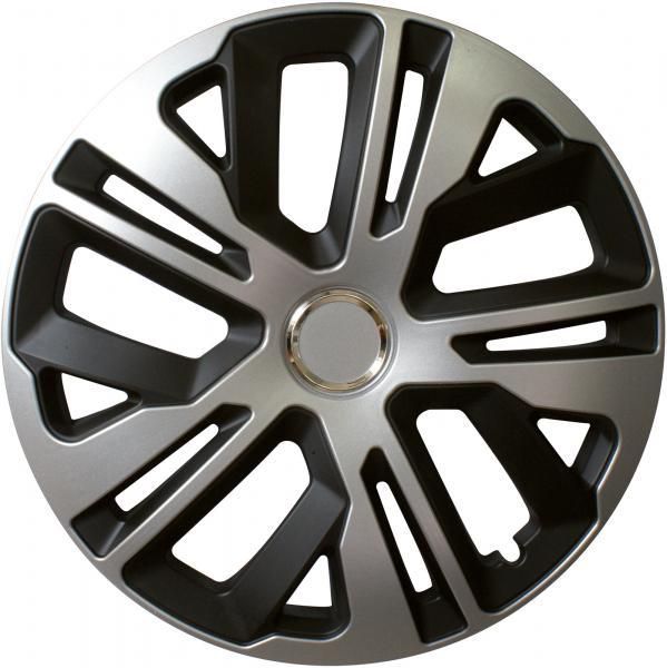 Juego de 4 tapacubos Cora de 14'' Alulook Raven Mix
