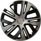 Juego de 4 tapacubos Cora de 14'' Alulook Raven Mix