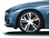 Cora Set of 4 16'' Alulook Raven Mix Wheel Covers
