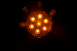 Lampa Loki-Led, luce ingombro 14 Led, doppia funzione, 12/24V - Rosso/Arancio 41460