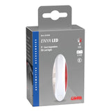 Beleuchtungslampe Abmessungen 4 LED 12/24V Weiß/Rot Gehäuse Weiß