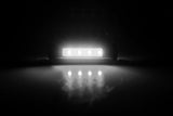 Lampa Luce Decorativa 4 LED 12/24V Bianco Cover Inox