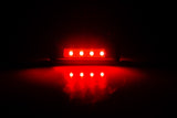 Lampa Luce ingombro a 4 Led, 12/24V - Rosso 1491 41491