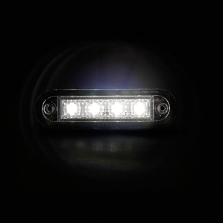 Lampa Premium, luce a 4 led, montaggio ad incasso, 12/24V - Bianco 41495