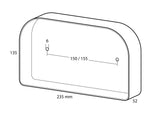 Lampa Deluxe Fanale Posteriore 6 Funzioni 12V - Destro