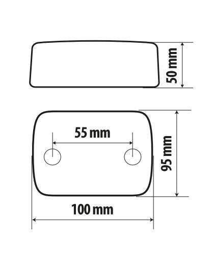 Lampa Pronto-Fari, kit di segnalazione posteriore, 12V 41516