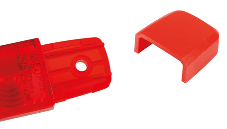 Illumi, luce ingombro a 9 Led, montaggio in superficie, 12/24V Rosso 1 funzione 41543