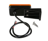 Lampa Luce ingombro con catarifrangente e staffa - 1 Led - 12/24V - Arancio 41561