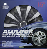 Cora Set 4 copricerchi 15'' Alulook Fox Mix