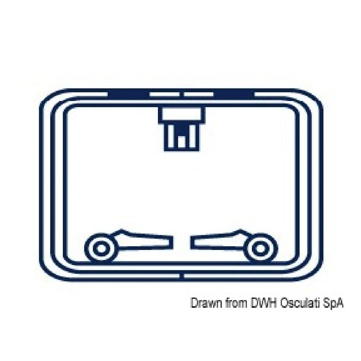 Cover passo uomo 580 x 460 mm