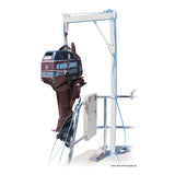 Osculati Faltbarer und drehbarer Davit aus Leichtmetall 42.360.00