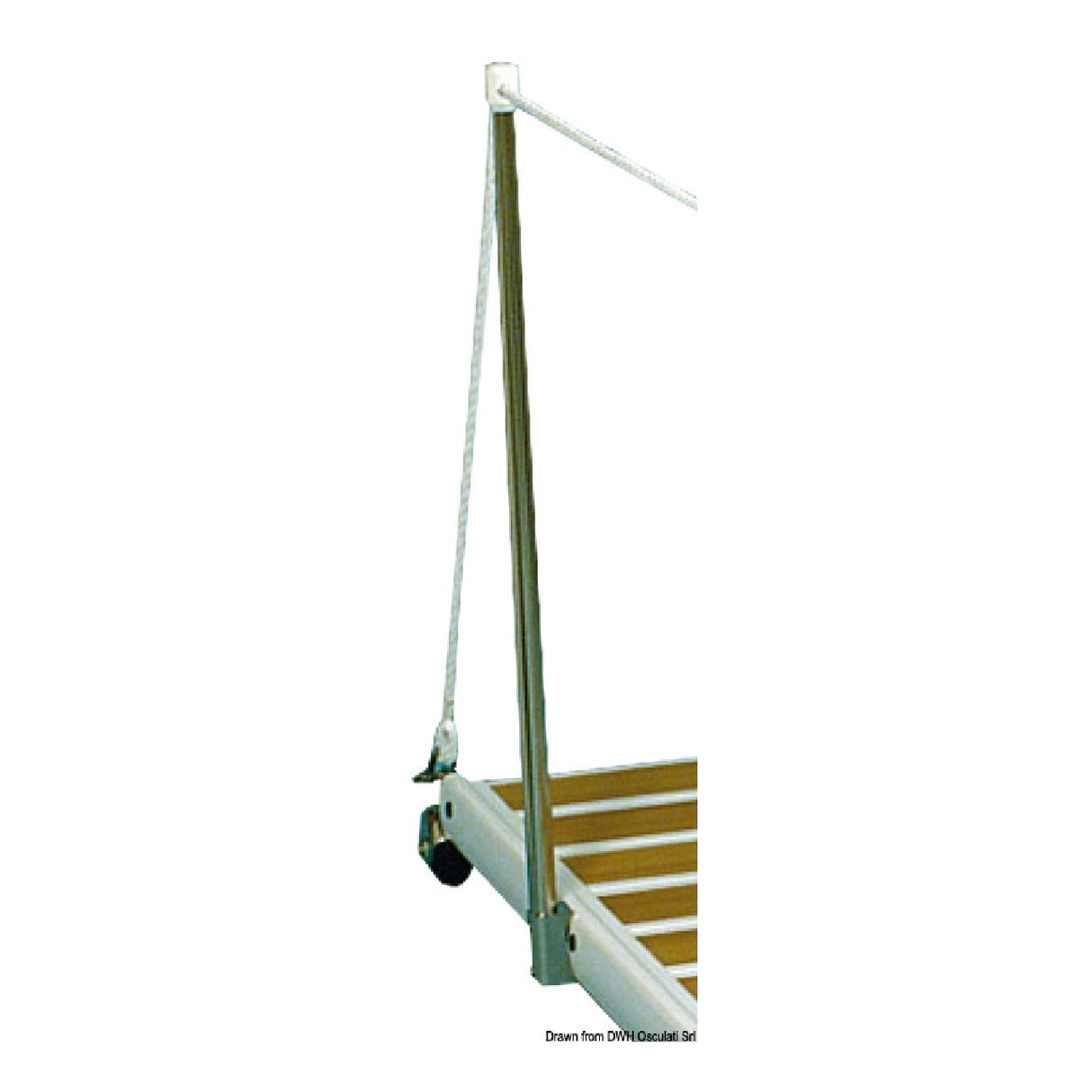 Osculati Stützensatz für klappbare Gangways der Serie 42.662.xx 42.662.11
