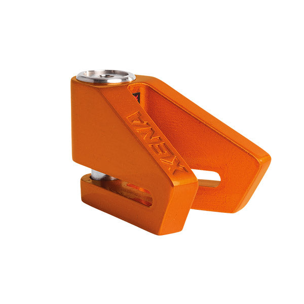 Candado antirrobo de disco para motocicleta Xena X2, color naranja