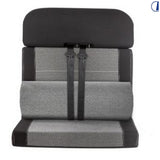 Kit cuscineria SmartSeat CTA per dinette con tappezzeria nero/melange