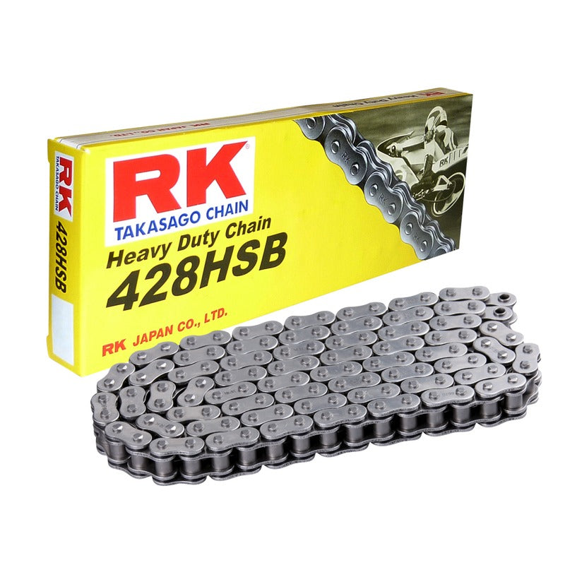 Rk Catena trasmissione moto passo 428Hsb 140 maglie Cl