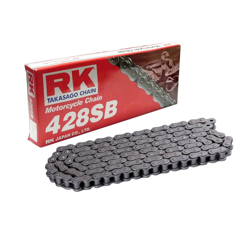 Rk Catena trasmissione moto passo 428Sb 136 maglie Cl