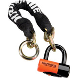 Kryptonite NEW YORK Noose 130cm Diebstahlsicherungskette und EVS4 Bremsscheibenschloss 