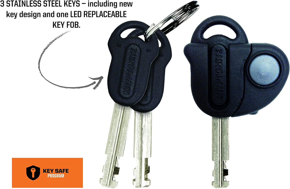 Candado antirrobo en forma de U Kryptonite EVOLUTION Ls (10,2 cm x 22,9 cm)