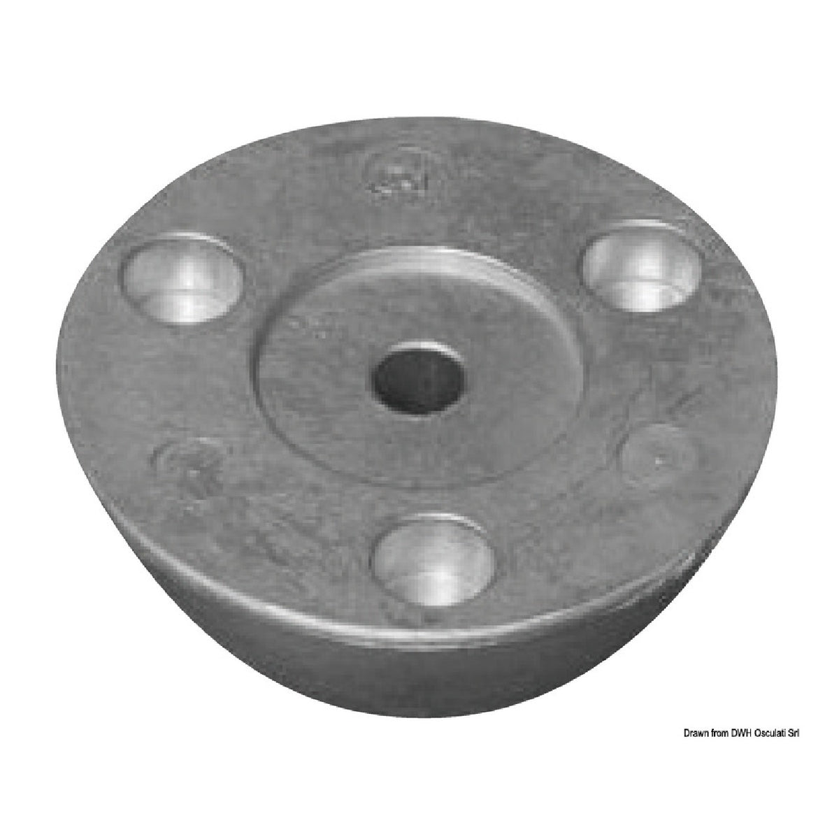 Osculati Zinc Anodes for FLEXOFOLD propellers