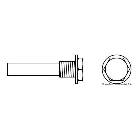 Osculati Heat Exchanger Barrel 43.228.00