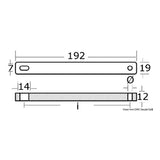 Osculati Anodo MERCURY / MARINER / MERCRUISER Barra 30/50 HP 2 e 4 tempi 43.252.71