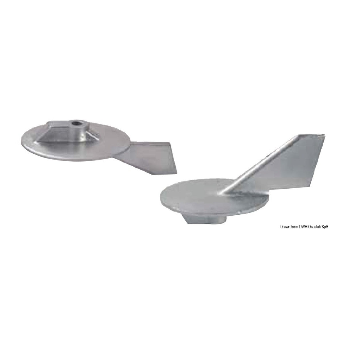Osculati Anodenflosse Yamaha/Mariner 50/90 PS 43.258.00