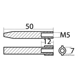 Osculati Anodo cilindro per Yamaha 40/200 HP 43.260.09