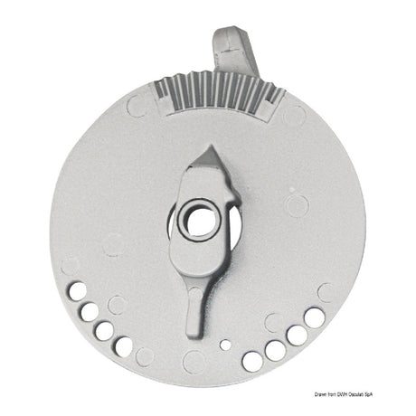 Osculati Pinna per motori Suzuki DF60/140 con fori 43.272.87