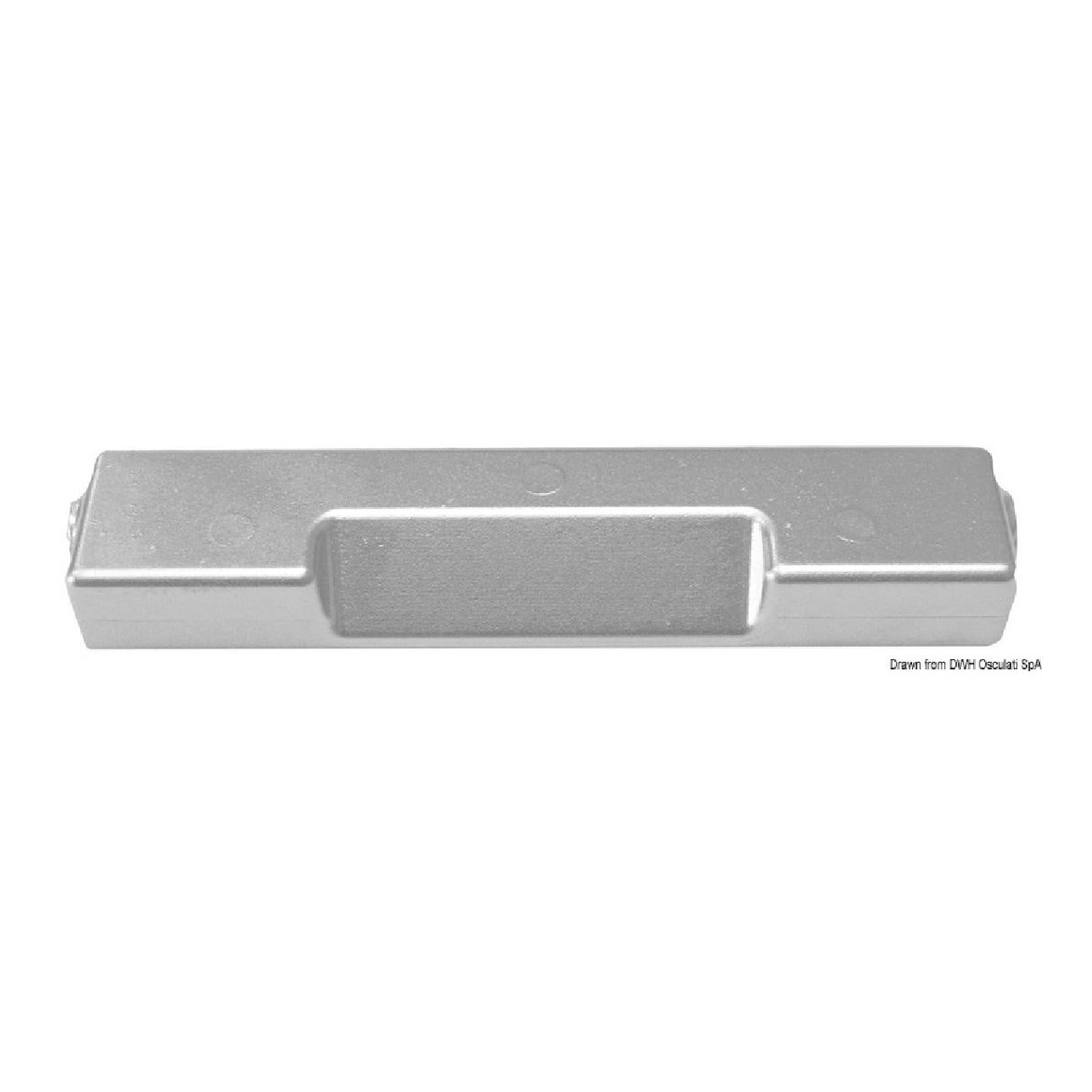 Ánodo de soporte para motor fueraborda Osculati 60/300 HP 43.316.33