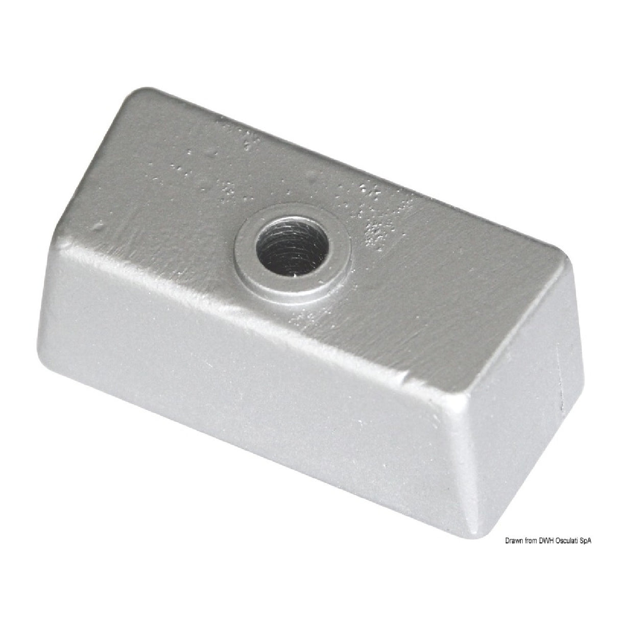 Ánodo Osculati de pie cúbico OMC / JOHNSON / EVINRUDE 43.317.20