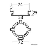 Osculati Anodo Collare per Alpha 43.432.00