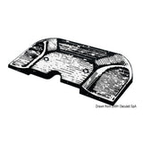 Placa interior/exterior Osculati para Alpha One 43.435.10