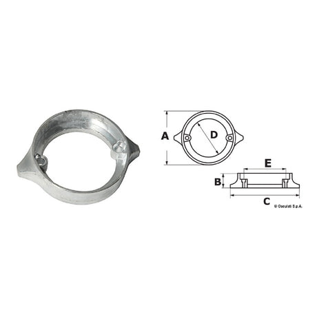 Osculati Anodo per VOLVO Penta Duo Prop 875821 43.531.01