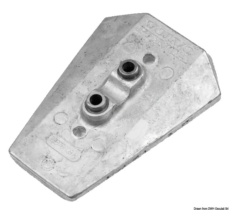 Osculati Aluminiumanode für Volvo DPI Fuß 43.556.01