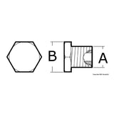 Osculati Tappo zinco refrigerante renault Marine 43.560.00