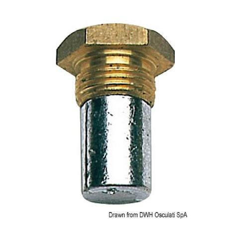 Osculati Renault Marine tapa de zinc refrigerante 43.560.00