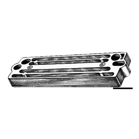 Barra de ánodo Osculati Tohatsu 60/225 HP 4 tiempos 43.640.04