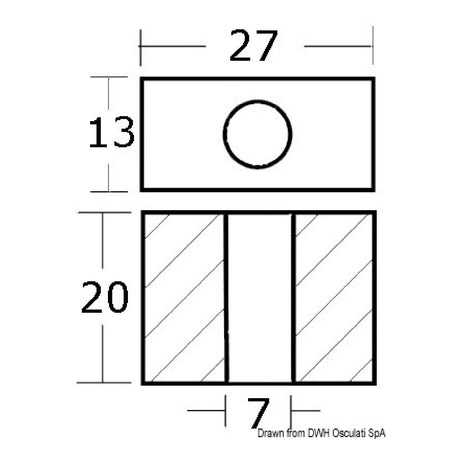 Osculati Zinchetto 9.9/15/18 HP 43.640.05