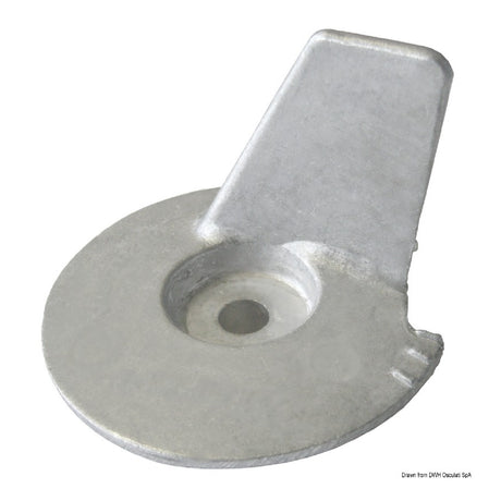 Osculati Anode Fin serie 140 para Tohatsu 8/20 HP 4 T 43.640.10