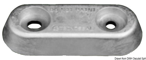Osculati VETUS ánodo ovalado de aluminio 130 g 43.902.10