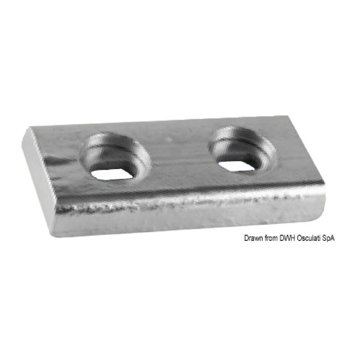 Osculati Ánodo rectangular atornillable 43.920.01