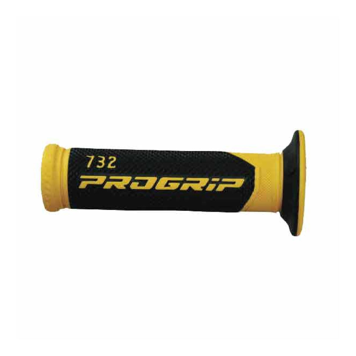 Puños universales para scooter Progrip 732 de doble densidad amarillos
