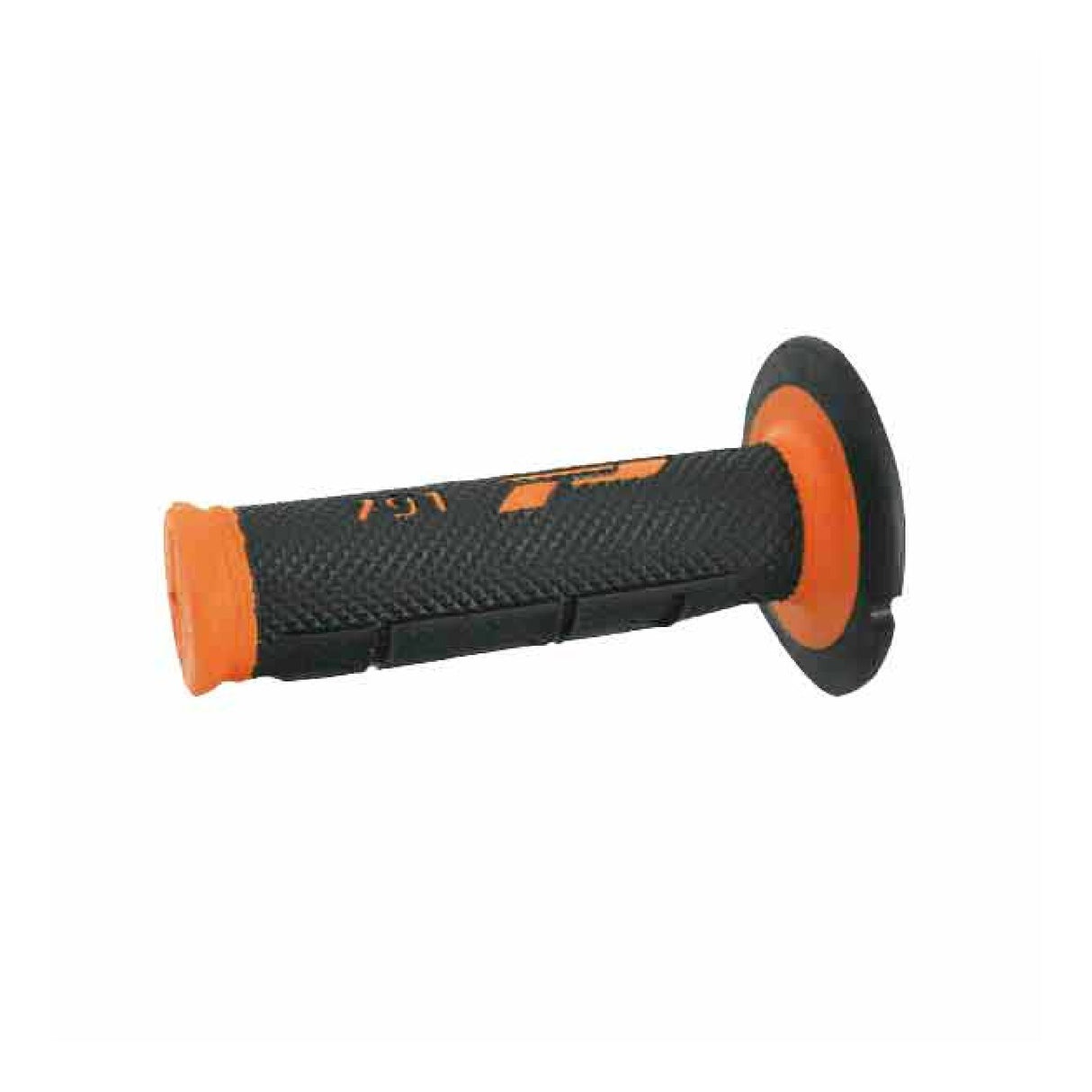 Puños de motocross Progrip 791 de doble densidad, color naranja fluorescente