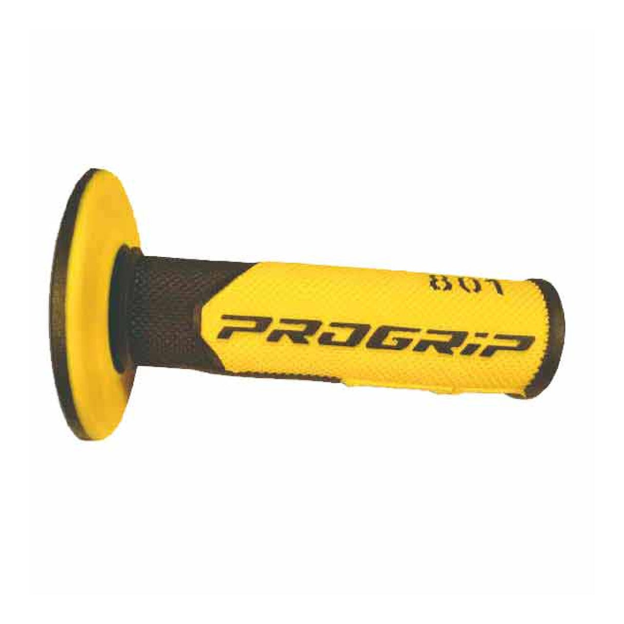 Puños de motocross Progrip 801 de doble densidad amarillos